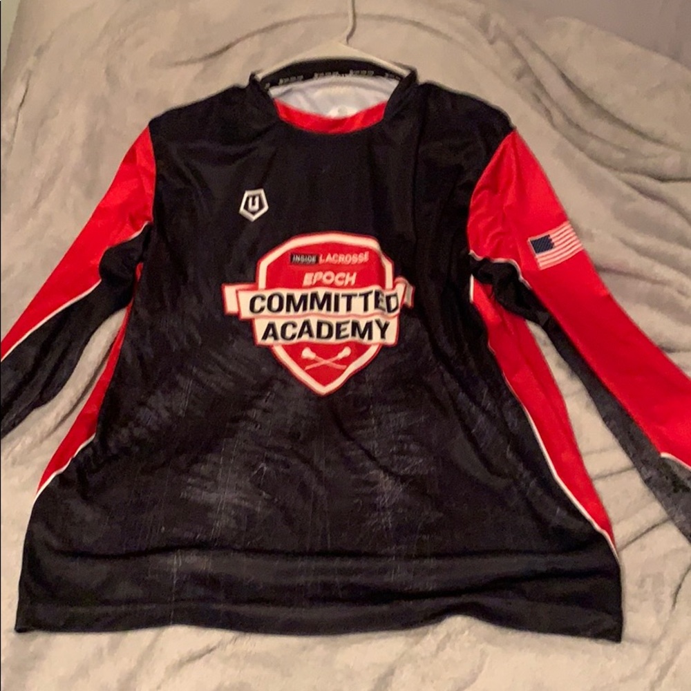 Dri fit Long sleeve lacrosse tee